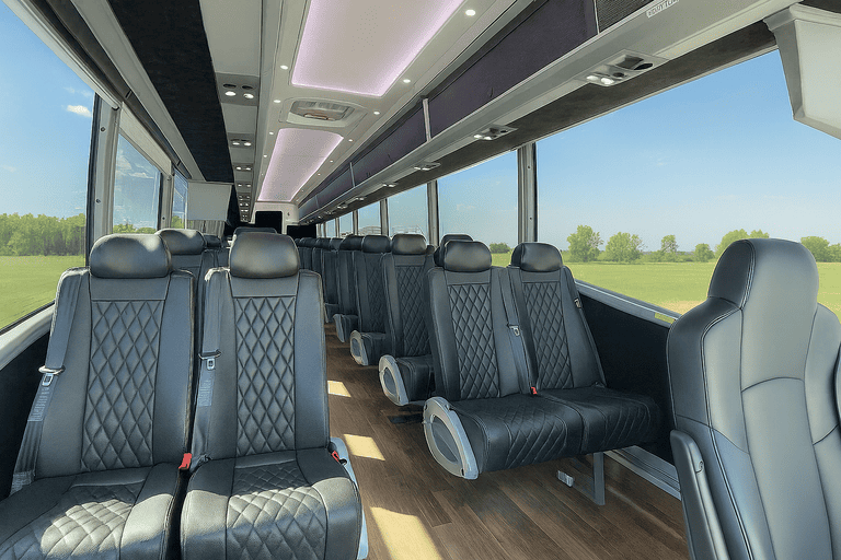 coach bus in Shawnee