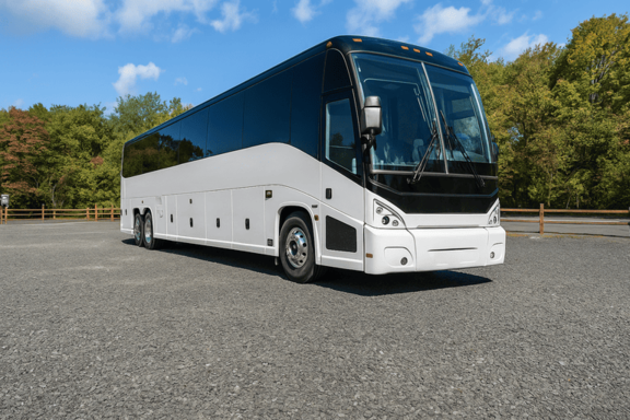 Shawnee Coach Bus Service 56 Passenger Charter Bus