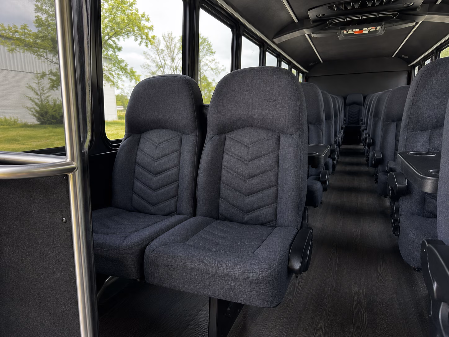 shawnee 20 passenger minibus interior