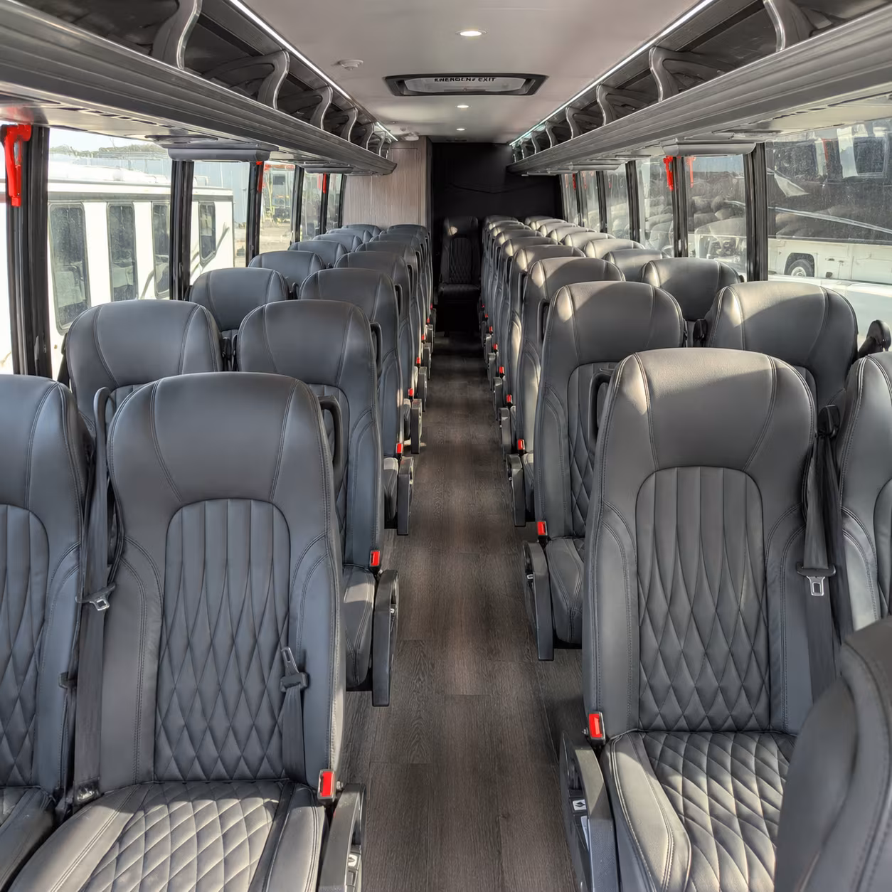 shawnee 25 passenger minibus interior