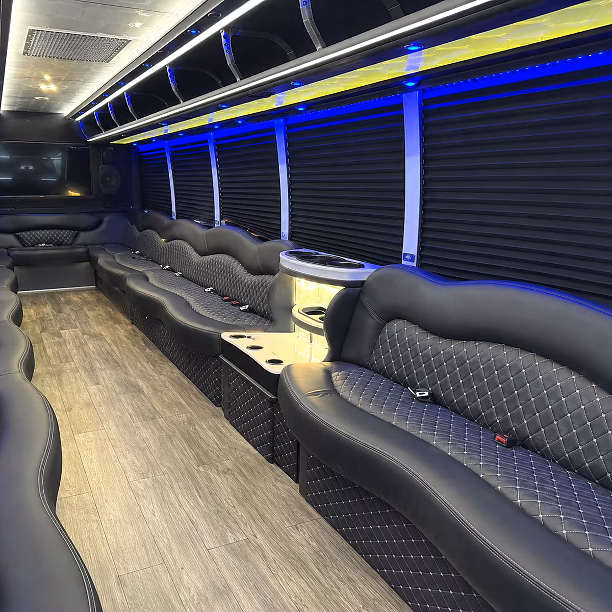 shawnee party bus inside