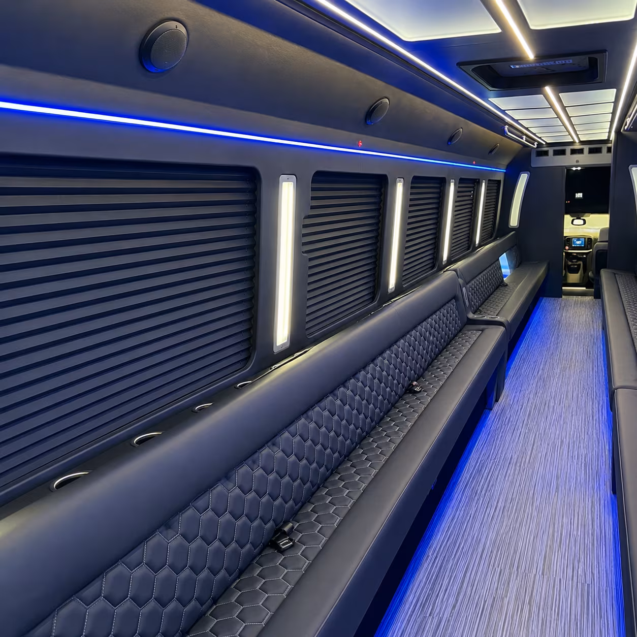 shawnee party bus rentals inside
