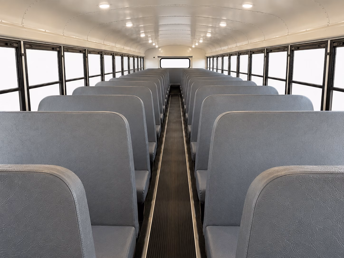 shawnee school bus inside