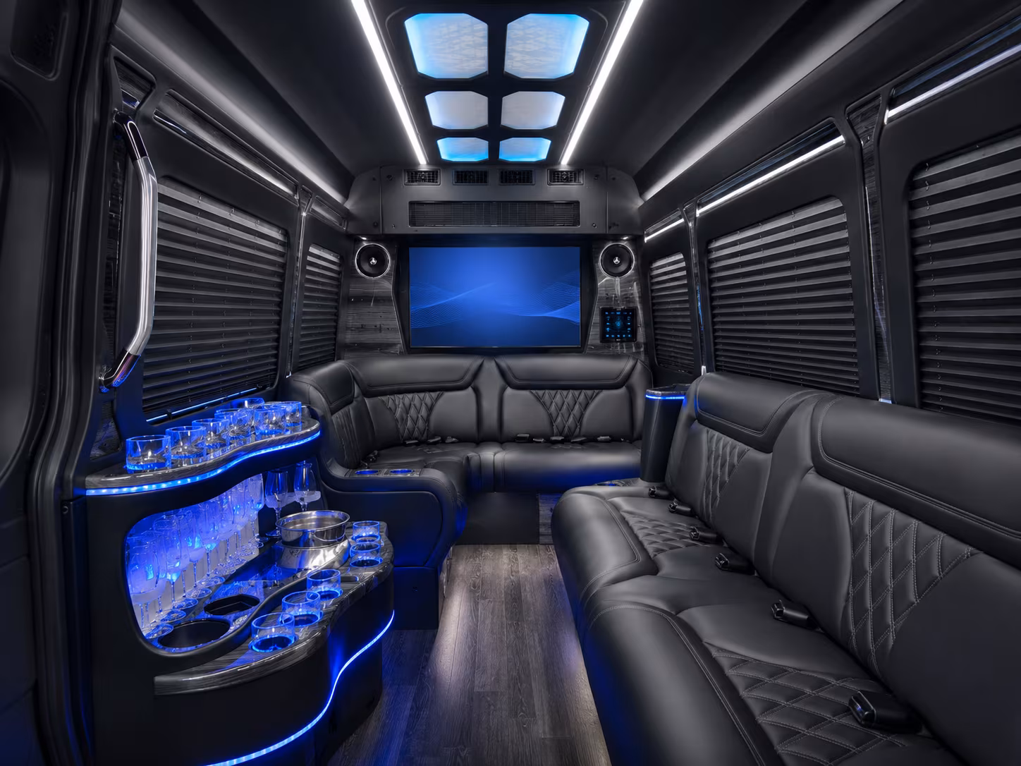shawnee sprinter limousine inside