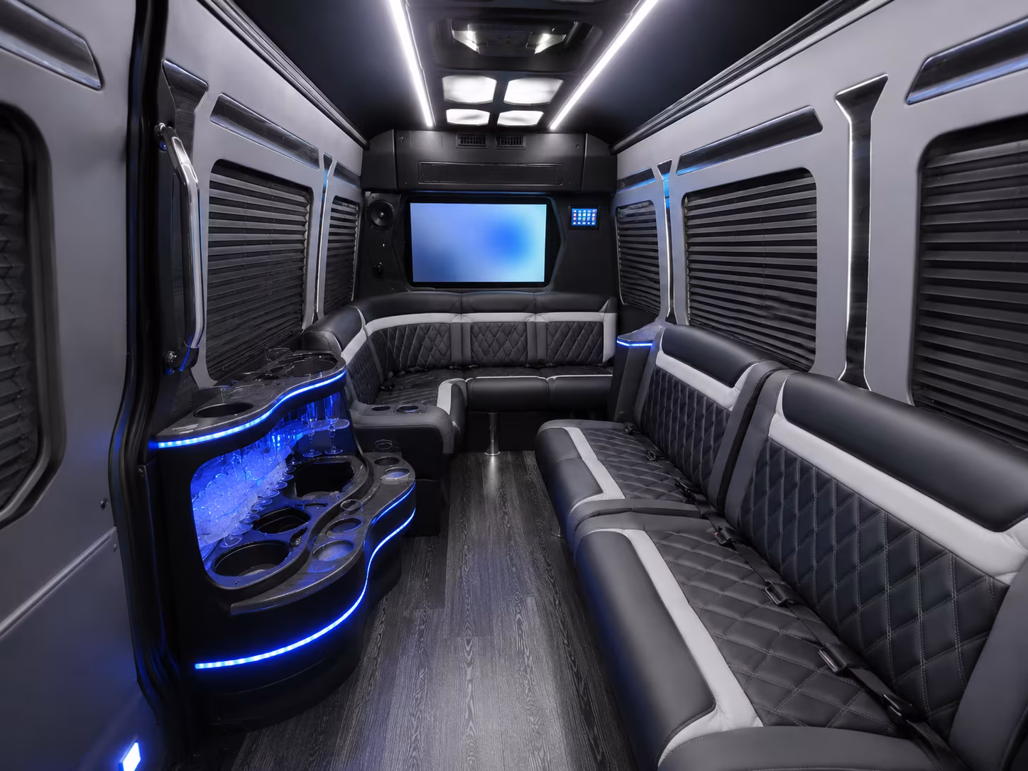 shawnee sprinter limousine interior