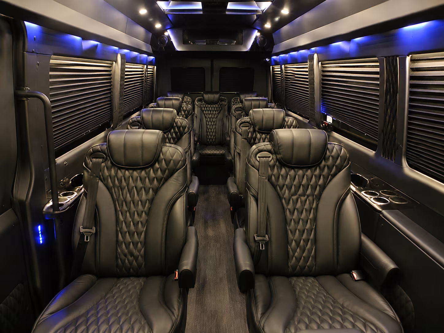 shawnee sprinter van with driver inside