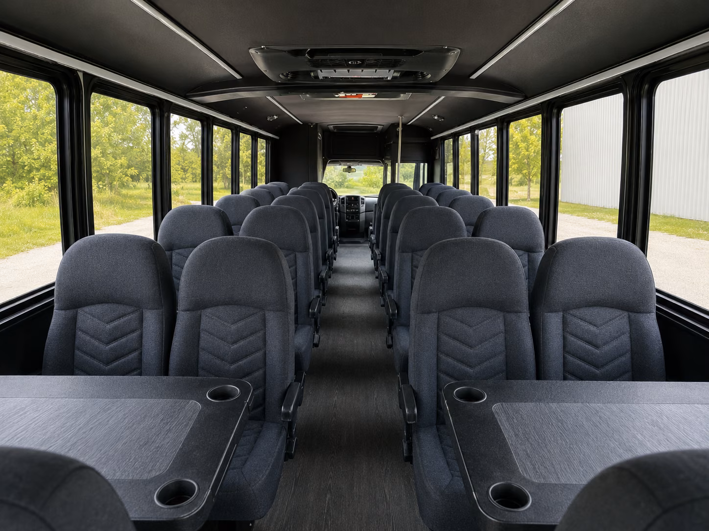 shawnee wine tour brewery transportation onboard seating