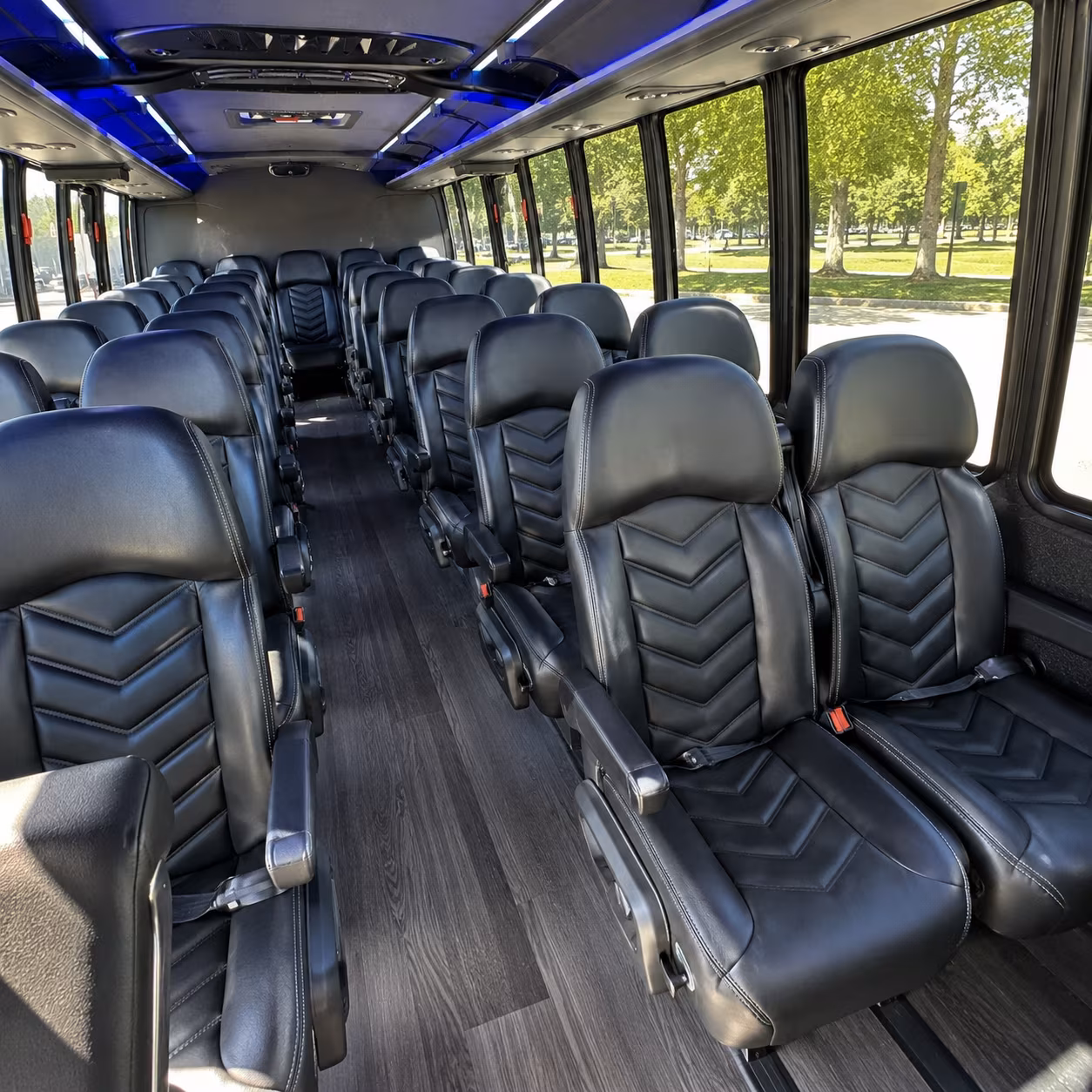 what kind of bus do i need and how does that change the price in shawnee